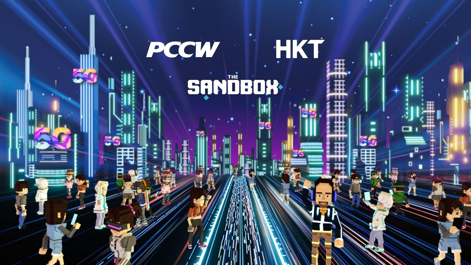 電訊盈科及香港電訊宣佈夥拍The Sandbox，成為全球首家融合通訊、媒體及科技的公司