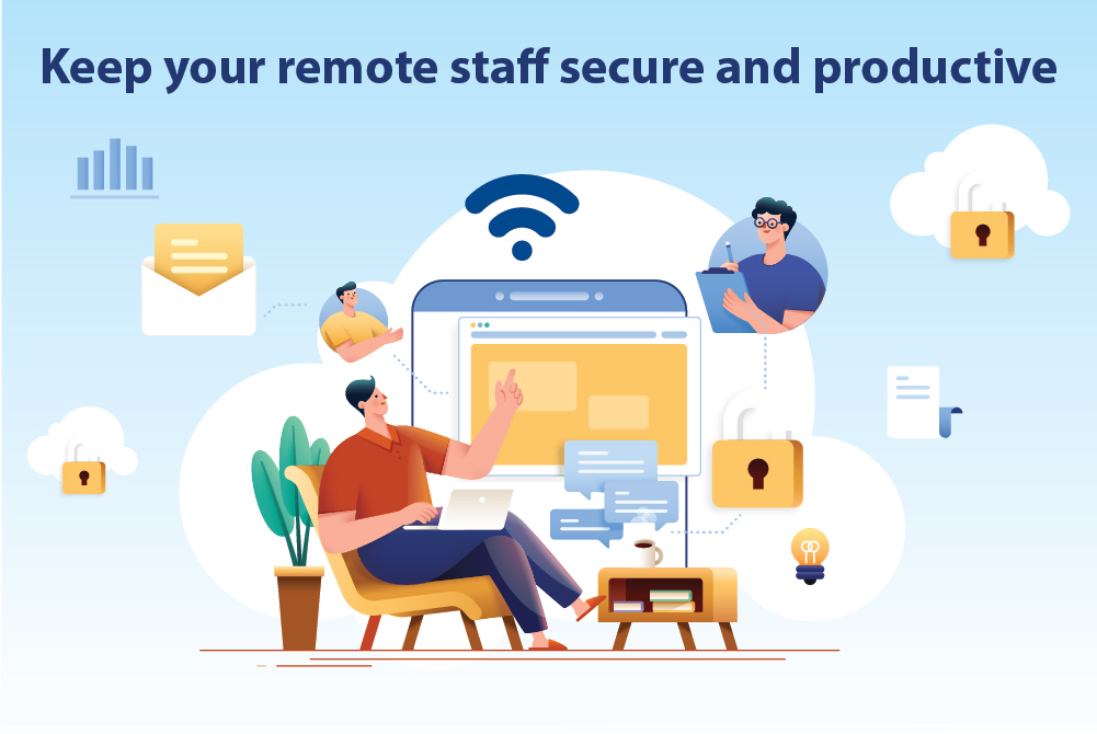 Keep hybrid workforce secure and productive